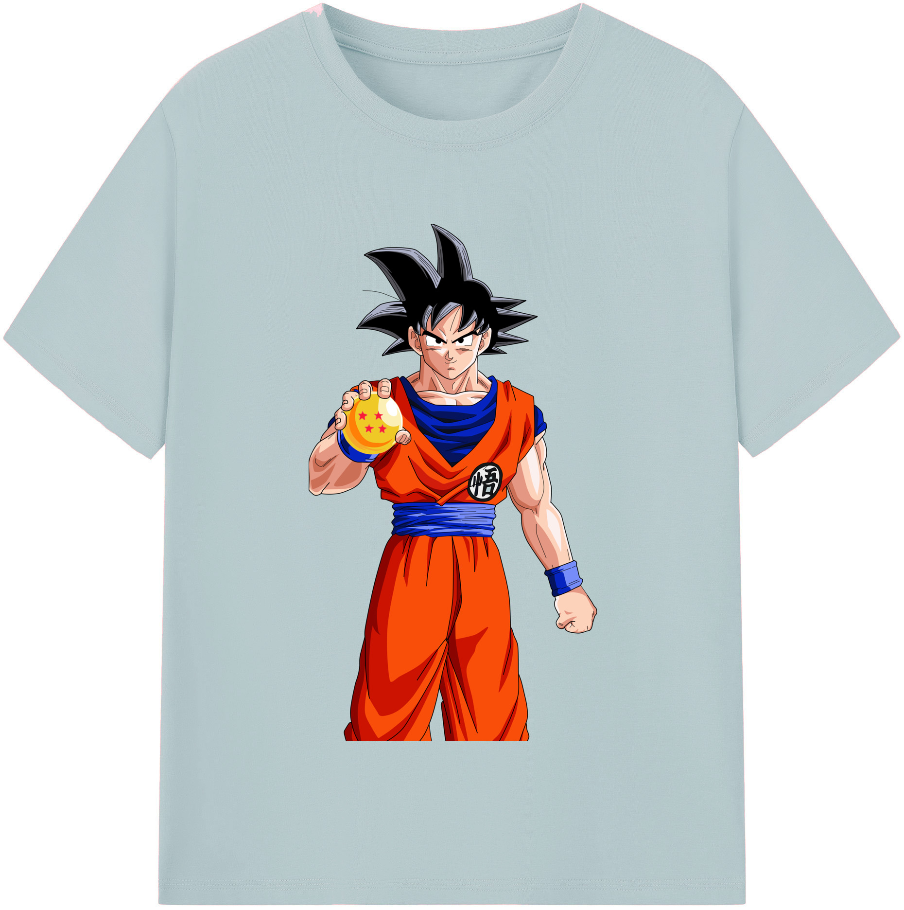 （画像用） ドラゴンボール 孫悟空（そん ごくう）Son Goku カカロット DRAGON BALL Kakarotto 綿100％半袖Tシャツ（フロントプリント）